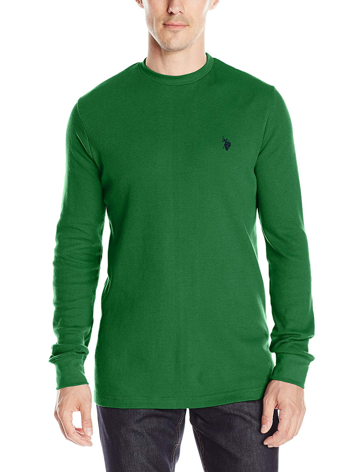 U.S. Polo Assn. Men's Long Sleeve Crew 