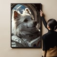 thumbnail image 6 of American Eskimo Dog Wall Decor - Space Wall Decor - Space Wall Art - Funny Dog Wall Art Poster - Cute Dog Home Decor - Dog Themed Gifts, 6 of 6