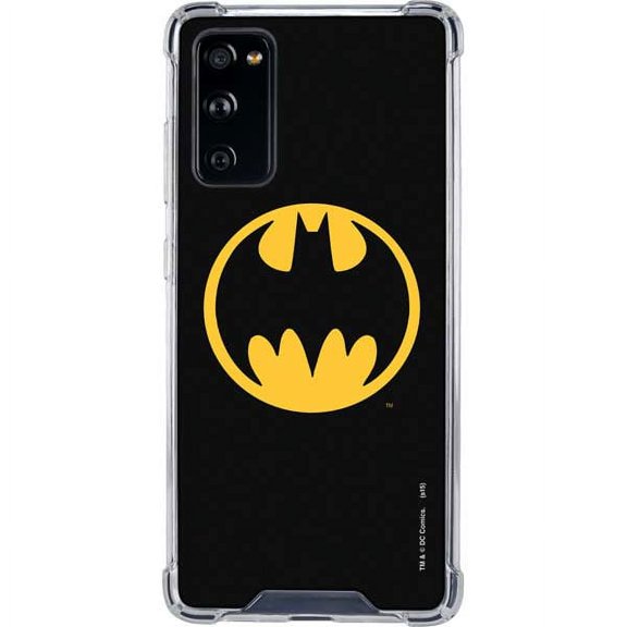 Skinit DC Comics Batman Logo Galaxy S20 FE Clear Case
