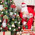 thumbnail image 5 of 3 Piezas Medias Navideñas Decoraciones Navideñas Regalos Bolsas de Regalo Papá Noel Muñeco de Nieve Alce Colgantes de Árbol de Navidad Medias Navideñas, 5 of 5