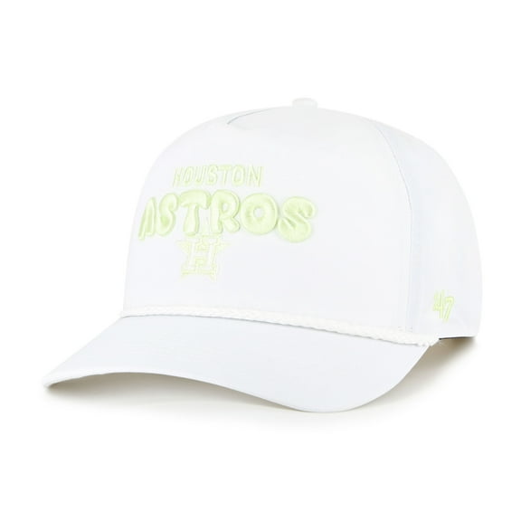 Women's-'47  White Houston Astros Bright Side Adjustable Hitch Hat