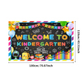 thumbnail image 3 of Polyester Welcome Banner Classroom Decoration Colorful Design School Party for Kindergarten Classroom Back to School Kids Event, 3 of 8