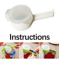 thumbnail image 2 of xinxixnxx Seal Pour Food Storage Bag Clip Snack Sealing Clip Keeping Fresh Sealer Clamp Plastic Helper Food Saver Travel Kitchen Tools, 2 of 7