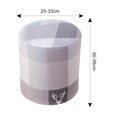 thumbnail image 2 of Durable Seat Cushion Cover Chair Ottoman Cover Chair Protector Stretch Light Grey, 2 of 6