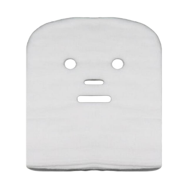 Máscara facial de gasa de 100 piezas, precortada, transpirable con malla suave para mujeres almohadillas de mascarilla de la cara para niñas para el Estilo B