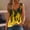 Yellow, variant on Vivianyo HD Trendy Women's Sleeveless Tank Tops Women's Printed Camisole Sleeveless T-shirt Loose Tank Top