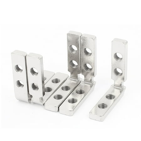 Joint Bracket - Unique Bargains 50mmx50mm Shelf Support Corner Brace Joint Metal Right Angle Bracket 5pcs