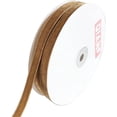 thumbnail image 3 of QIANF Cinta de terciopelo caqui vintage, 3/8 pulgadas x 25 yardas, 3 of 4