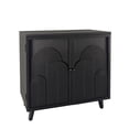 thumbnail image 5 of Black accent piece, two interior shelves - Beautifies living spaces, 5 of 6