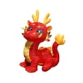 thumbnail image 2 of Animal de peluche de año Nuevo Chino, juguete de peluche de dragón, muñeco de dragón cómodo, adorno de juguete para Bar, restaurante, fiesta de regalo mayimx Juguetes de peluche, 2 of 9