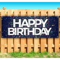 thumbnail image 2 of Happy Birthday Confetti 13 oz Vinyl Banner With Metal Grommets, 2 of 5