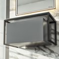 thumbnail image 3 of Modena 32 in. Gray Wall Mount Single Sink Bath Vanity with Solid Surface Top and Integrated Sink, 3 of 8