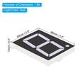 thumbnail image 2 of Uxcell 10Pin 2.6"x3.4"x0.5" Common Anode 7.2V LED Display Digital Tube Red 1 Pack, 2 of 6