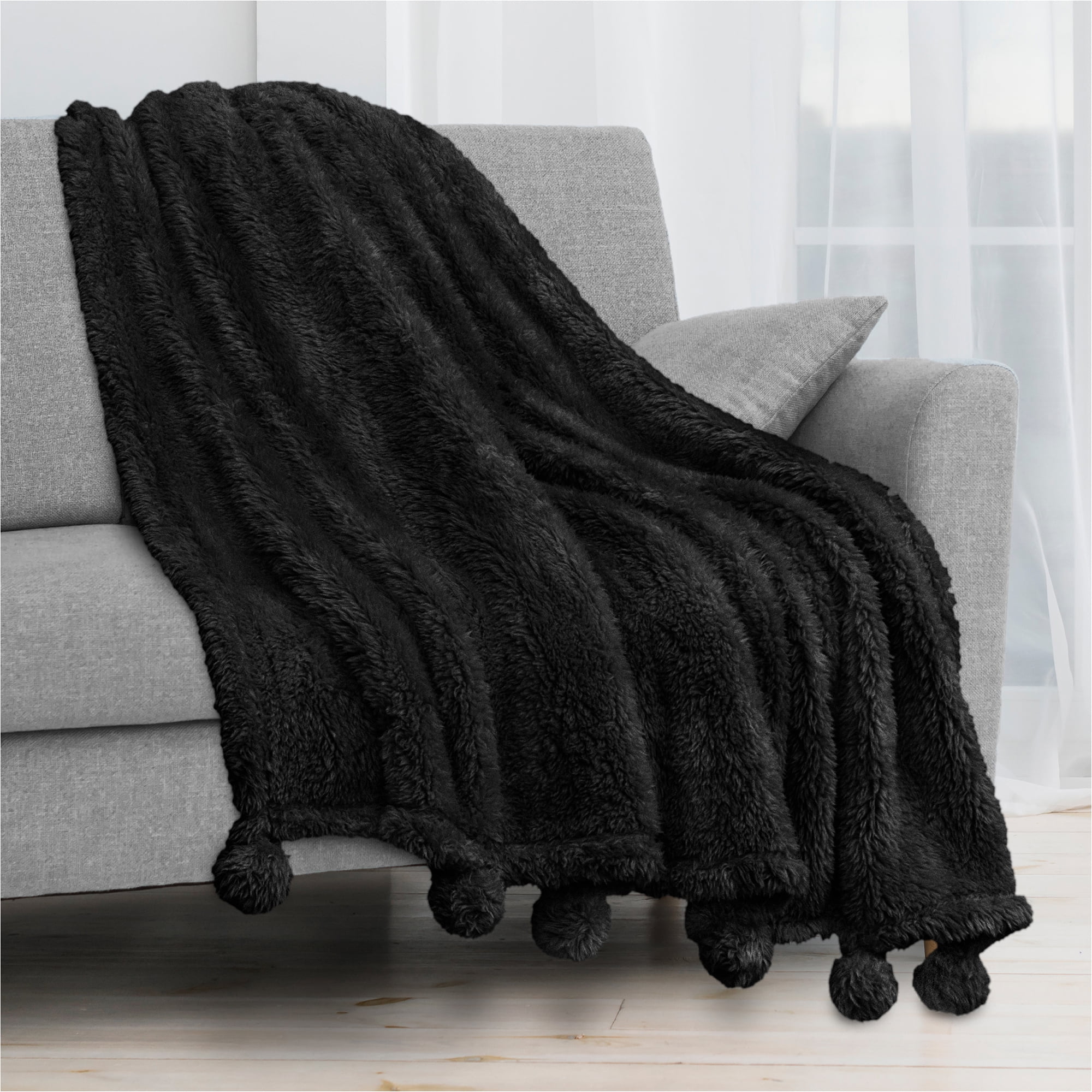 pompom blanket