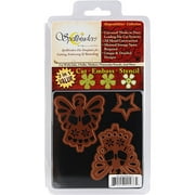 Spellbinders Cutting & Embossing Dies 4X4.25, Angels