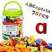 thumbnail image 3 of ABCaptain Magnetic Letters & Numbers Early Learning Toy Gift for Kids Ages 3+ Classroom (78 PCS), 3 of 4