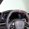 thumbnail image 2 of TINKI Real Carbon Fiber Instrument Panel Trim Sticker Compatible with Chevrolet Corvette C8 2020-2023, Dashboard Fault Light Display Panel Cover Sticker Accessories, 2 of 15