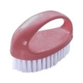 thumbnail image 2 of Home Essentials Scrub Brush For Cleaning Scrubbing Heavy Duty Stiff Nylon Bristles Cleaning Brush Multi-Purpose, Small Size Red, 2 of 6