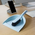 thumbnail image 3 of Clearance Czzoypi Broom with Dustpan Combo Set (Blue), Brooms and Dustpan Set Small Household Mini Desktop Set With Table Bed Cleaning Dustpan, 3 of 4