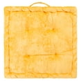 thumbnail image 2 of SAFAVIEH Belia Solid Floor Pillow, 18" x 18", Yellow, 2 of 6
