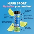 thumbnail image 2 of Tabletas de electrolitos Nuun Sport con cafeína de extracto de té verde, magnesio, calcio, potasio, cloruro y sodio, sin gluten y vegano, lima fresca, paquete de 8 (80 porciones en total), 2 of 5
