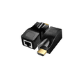 thumbnail image 1 of Extensor 30m Adecuado Para Cable Cat6 Rj45 1080p NEGRO, 1 of 4