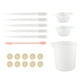 thumbnail image 3 of Juego de herramientas para manualidades con resina, kit de herramientas para mezclar resina con taza medidora de silicona, kit de herramientas para taza medidora de, 3 of 14