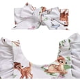 thumbnail image 3 of Kid Girls Christmas Bambi Romper Backless Sunsuit + Diadema Traje de cumpleaños Xemadio CJWUS-5555, 3 of 7