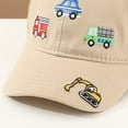 thumbnail image 5 of Gibobby Toddler Baseball Cap Pattern Sun Hat Adjustable Breathable Baby Cap for Boys Girls Age 12-18 Months 1T 2T 3T 4T(3-8 Years,Khaki), 5 of 7