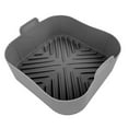 thumbnail image 2 of Kitchen Air Fryer Square Silicone Baking Dish Reusable Household Kitchen Use, 2 of 7