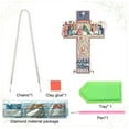 thumbnail image 3 of Cross Religious Diamond Art Painting Kit Hanging, 3 of 7