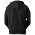 thumbnail image 5 of Men's and Big Men's Fleece Full Zip Hooded Jacket, Up to Size 3XL, 5 of 5