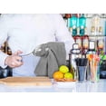 thumbnail image 4 of Utopia Towels Kitchen Bar Mops, Pack of 12, 16 by 19 Inches, 100% Cotton Super Absorbent Grey Towels, Multi-Purpose Cleaning Towels for Home and Kitchen Bars, 4 of 8