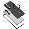 thumbnail image 6 of ELEHOLD Slim Magnetic Case for Samsung Galaxy Z Fold 7 Magnetic Mag-Safe Compatible Non-Slip Anti-Scratch Anti-Fingerprint Shockproof Lightweight Case for Galaxy Z Fold 7,Black, 6 of 9