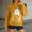 C_Yellow, variant on XPMWRP Cute Cat Sweatshirt for Women Casual Graphic Hoodie Fashion Animal Print Long Sleeve Pullover Oversized Tops Hot Pink XL