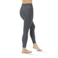 thumbnail image 4 of Kadi High Waisted Legging with Side Pockets, 7/8 Length Large Charcoal, 4 of 5