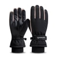 thumbnail image 2 of DPTALR Woman's Gloves Winter Outdoor Windproof Ski Riding Touch-Screen Plus Velvet Double Layer Warm Gloves, 2 of 3