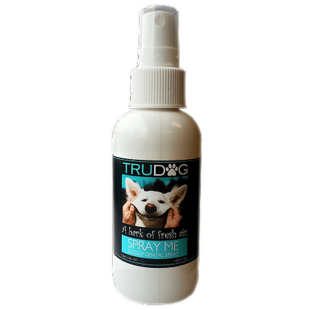 TruDog Spray Me Doggy Dental Spray Dog Supplement, 4 oz