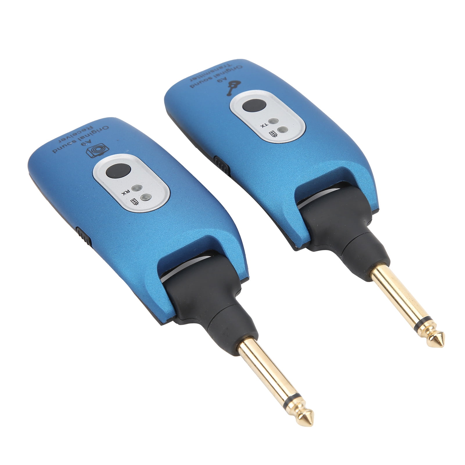 Guitar , 2.4G Uncompressed 2.4GHz Wireless Guitar Receiver For Guitar Bass Blue