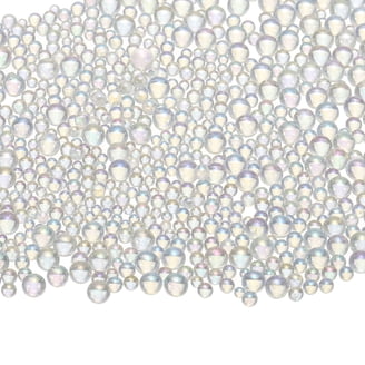 100 Perles En Verre Transparent 9mm – Billes Rondes Pour Décoration, DIY, Ou Bouillottes – Marque Uxcell