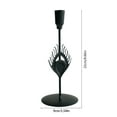 thumbnail image 2 of Artesanías Extravagantes de Metal para El Hogar de Estilo Escandinavo, Accesorios para Cenas a La Luz de Las Velas, Decoración Romántica de Mesa, Adorno de Candelabro, 2 of 5