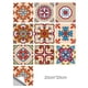 thumbnail image 1 of Azulejo de pared Vinilo Flor Etiqueta de la pared Mural Calcomanía para azulejos Etiqueta autoadhesiva impermeable para azulejos, MZ-2-137, Grande Sweethay HA002473-140, 1 of 6