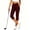 Wine, variant on Golf Athletic Women High Waist Lightweight Stretch Capri Pants, Breathable Cropped Yoga Work Trousers with Storage Pockets Training Outdoor Travel Bottoms Gray XL(XL)
