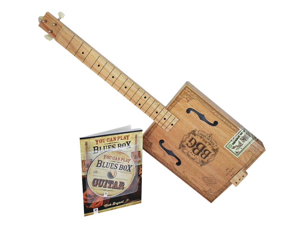 The Electric Blues Box Slide Guitar with Guitar Slide Instruction Book and DVD