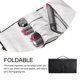 thumbnail image 4 of Yuarrent Bolsa de almacenamiento de viaje, estilizador de pelo plegable, compartimentos de separación de gran capacidad, bolsa de cosméticos, Almacenamiento y organización del hogar Negro Yuarrent HA066812-01, 4 of 6