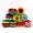 9PCS, variant on Knitted Kickballs Sack Balls, Footbag Set of 3/6/9/12, Hand-made Sacks for Adults and Kids in Assorted Colors and Patterns, Sacks Foot Bag Indoor and Outdoor Toys, Goodie Bag Stuffers