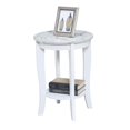 thumbnail image 3 of Convenience Concepts American Heritage Table d'Appoint Ron en Finition Bois Blanc, 3 of 5