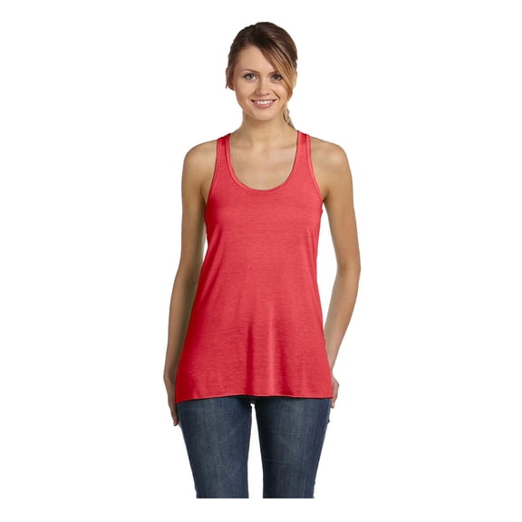 Bella Canvas Women's Merrowed Bottom Racerback Tank Top, Style B8800
