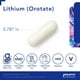 thumbnail image 3 of Supplement Pure Encapsulations, orotato de litio, 5 mg, 90 cápsulas, 3 of 9