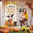 thumbnail image 3 of Happy Fall Door Cover Fall Party Decorations Baby Cow with Scarf Fall Festival Decorations Pumpkin Door Banner for Autumn Harvest Thanksgiving Party Supplies, 3 of 6